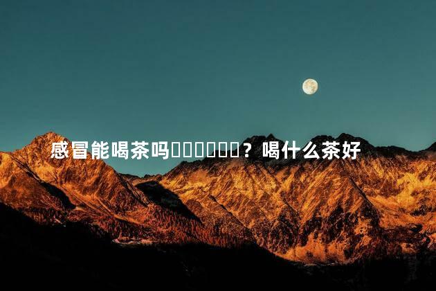 感冒能喝茶吗？喝什么茶好